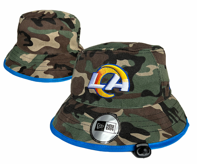 Los Angeles Rams 2025 Stitched Bucket Fisherman Hats 009
